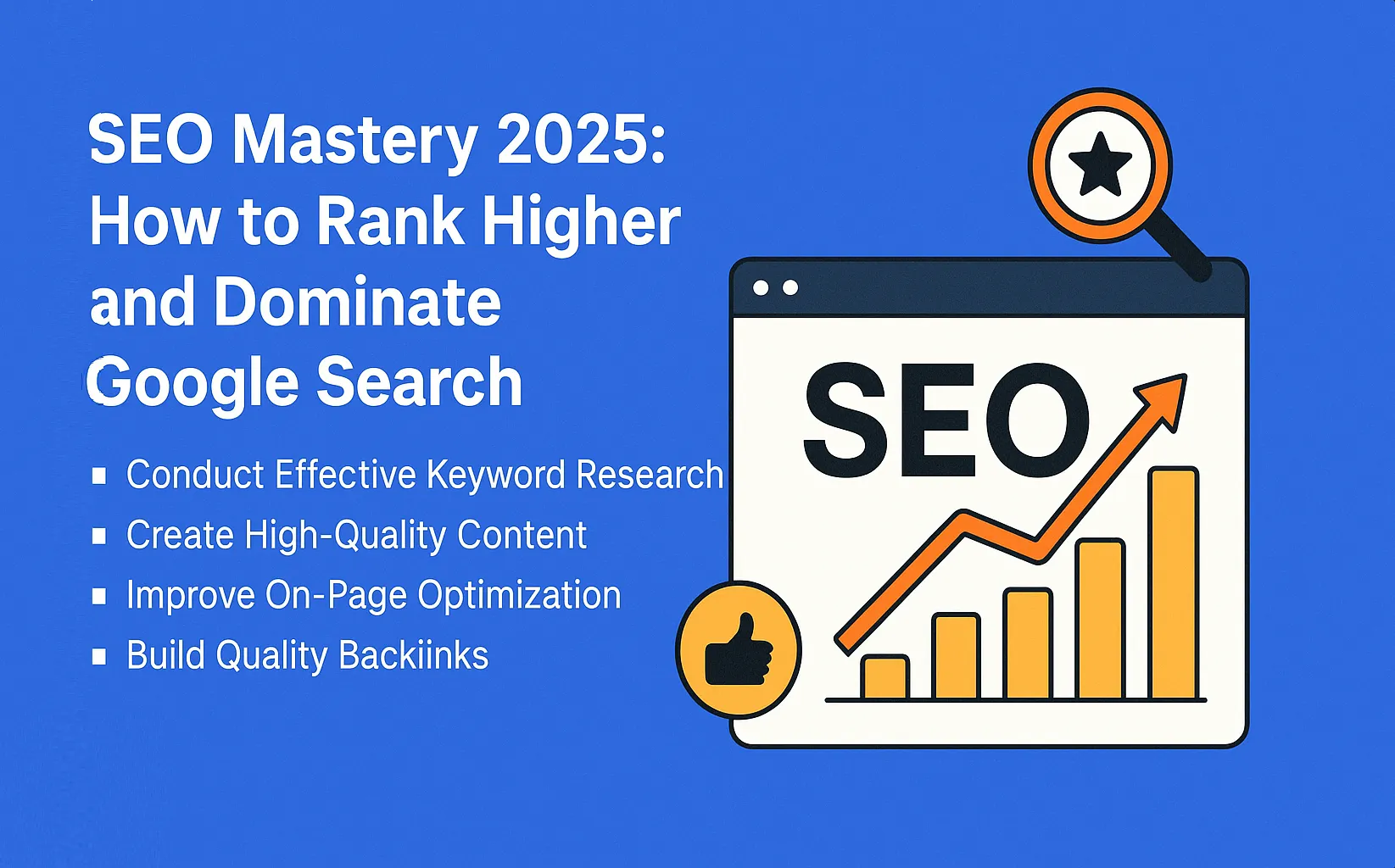 SEO Mastery 2025 How to Rank Higher and Dominate Google Search